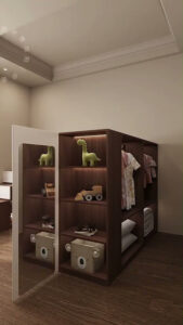 Don't waste space buying beds for your child's room!