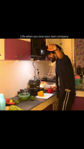 Vibing alone is a choice