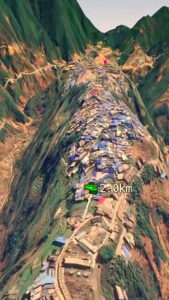 A City Built on a Cliff… With No Intersections?! 🤯