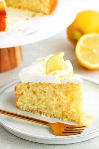 Moist Lemon Cake | Easy Blender Cake with Fresh Lemon