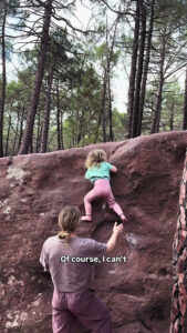 This was Frankie's lil project on our first day in Albarracin.